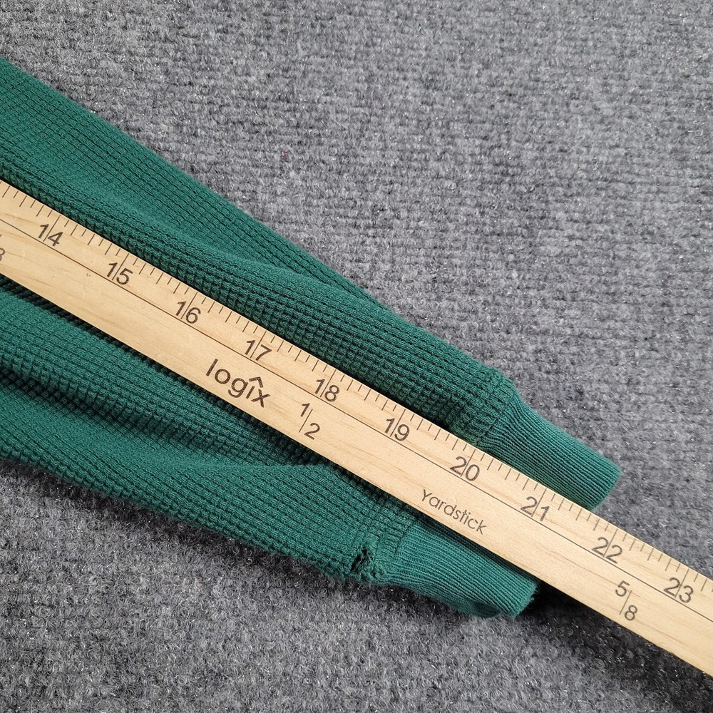 Vintage Disney Store Rugby Polo Shirt Mens 2XL Green Tigger Waffle Knit - Picture 8 of 11